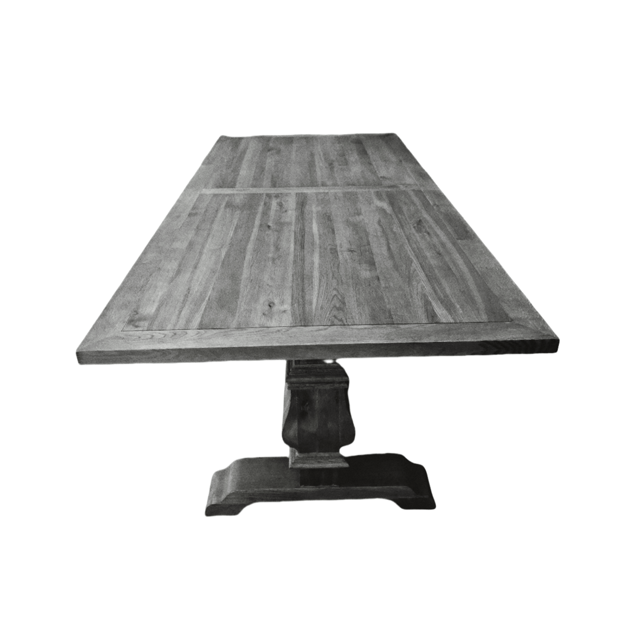 Customizable Solid Wood Dining Table Modern Farmhouse Dining Room Bar Bathroom Workshop Laundry-Versatile Modern Home Furniture