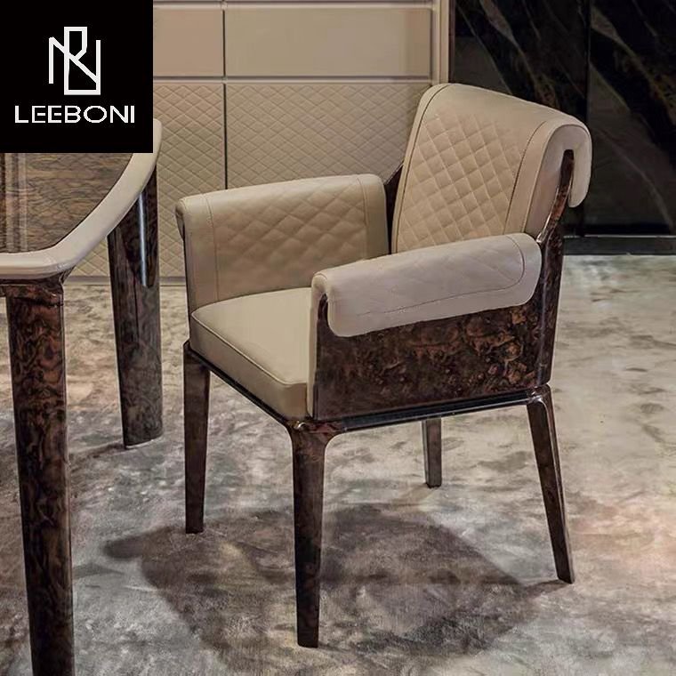 OEM custom home furniture dinning table set dining table/dining room furniture with 6/8 seater chairs
