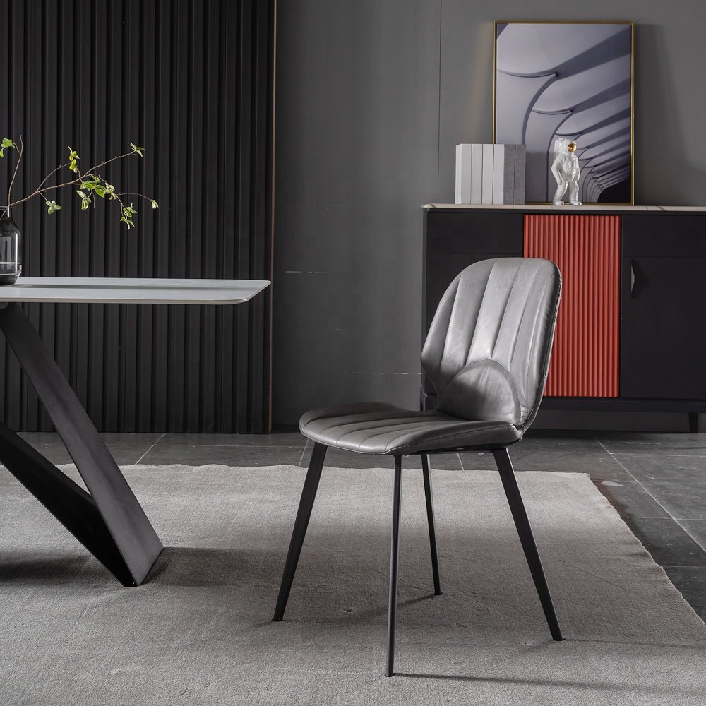 household high quality designer dining table italian modern luxury ceramic marble dining table villa large size dining table set