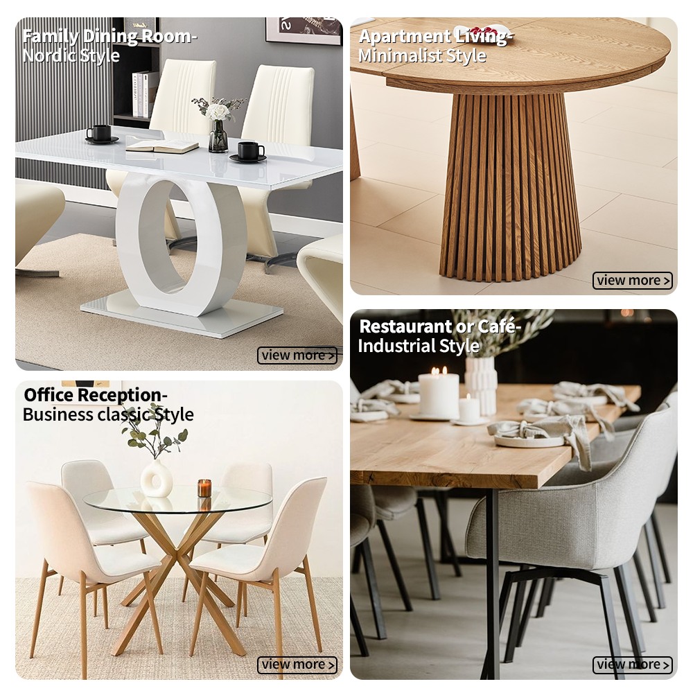 Dining Table Set Rectangle Kitchen Table and Stools Small Dining Set for Bar Dining Room