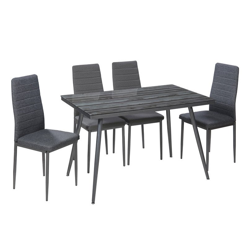 Promotional Various Durable Using Home Furniture Dinning Chairs and Concrete Table  Luxury Dining Table Cement