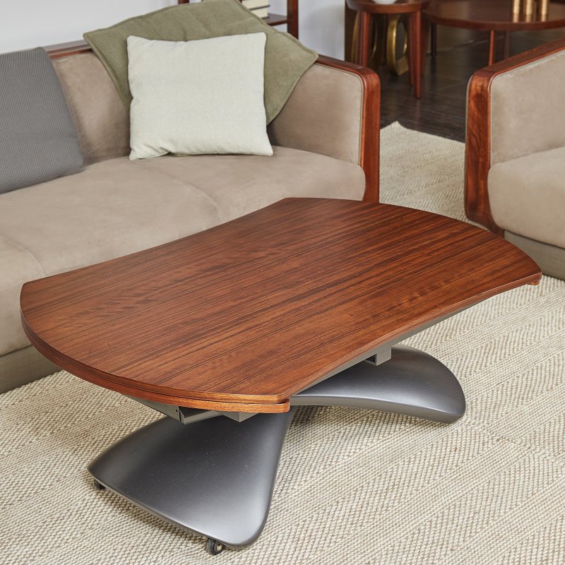 COOMO multifunctional furniture foldable lifting coffee table renovation dual-purpose dining table office conversation table
