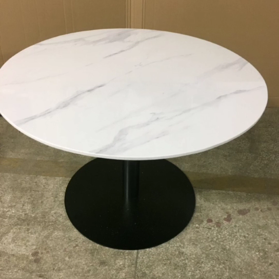 Modern Commerical Hotel Furniture Bellaglo Lounge Round Steel Marble Table