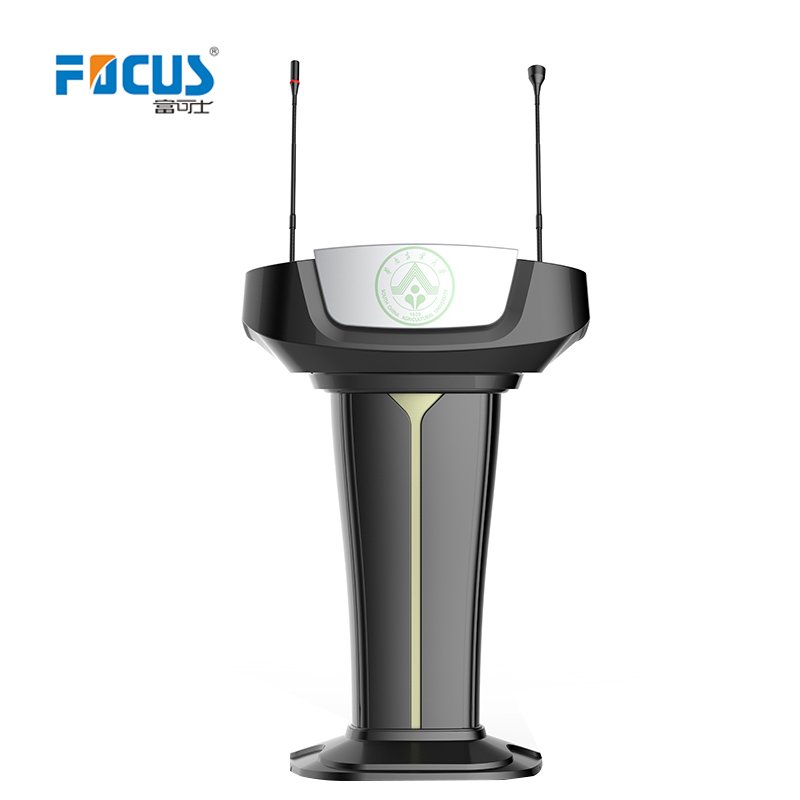 Plastic light weight lectern/Church rostrum/smart Classroom teacher's computer table e-STATION
