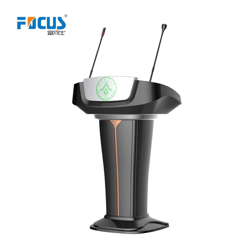 Plastic light weight lectern/Church rostrum/smart Classroom teacher's computer table e-STATION