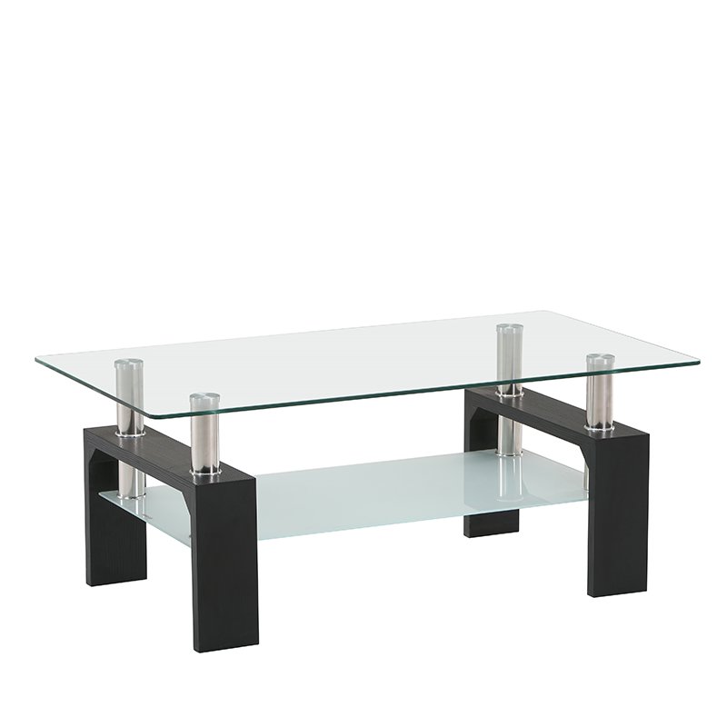 Living Room Furniture Tempered Glass Wood MDF Modern Home Coffee Table Dining Tables