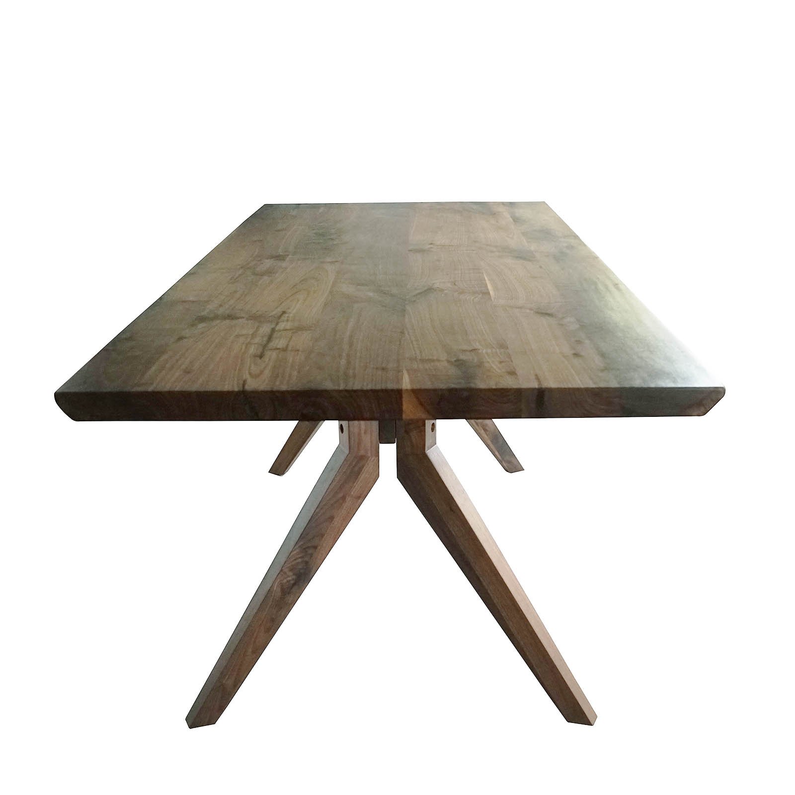 Walnut Dining Table Top Kitchen Bar Office Hotel Live Edge Design Design ZheJiang