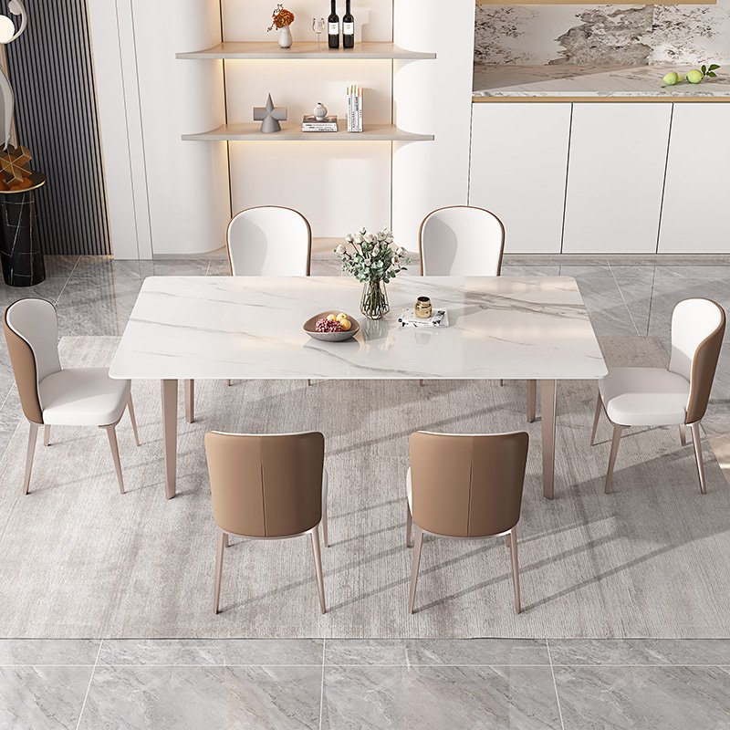 Luxury Modern Dining Tables Marble Top Dining Table Set Home Furniture Dining Room Table Sets
