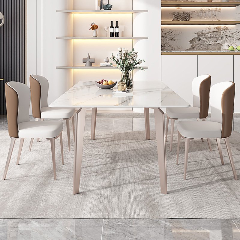 Luxury Modern Dining Tables Marble Top Dining Table Set Home Furniture Dining Room Table Sets