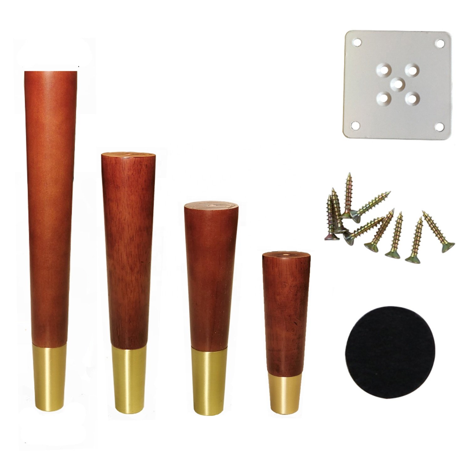 Wooden Furniture legs New Design Oak Wood Furniture Tapered Feet Coffee Table Round Feet Table Furniture Legs