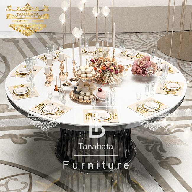 Home furniture dining tables and chairs set for living room