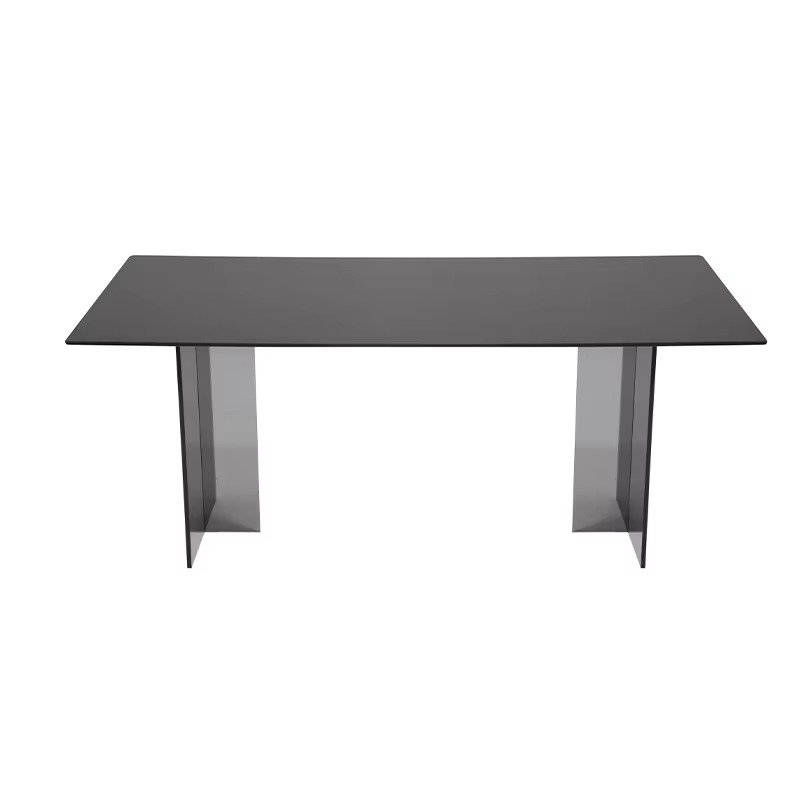 Professional Supply 1800x900x750mm Farmhouse dining table Black Modern Dining Table for Dining room Living room