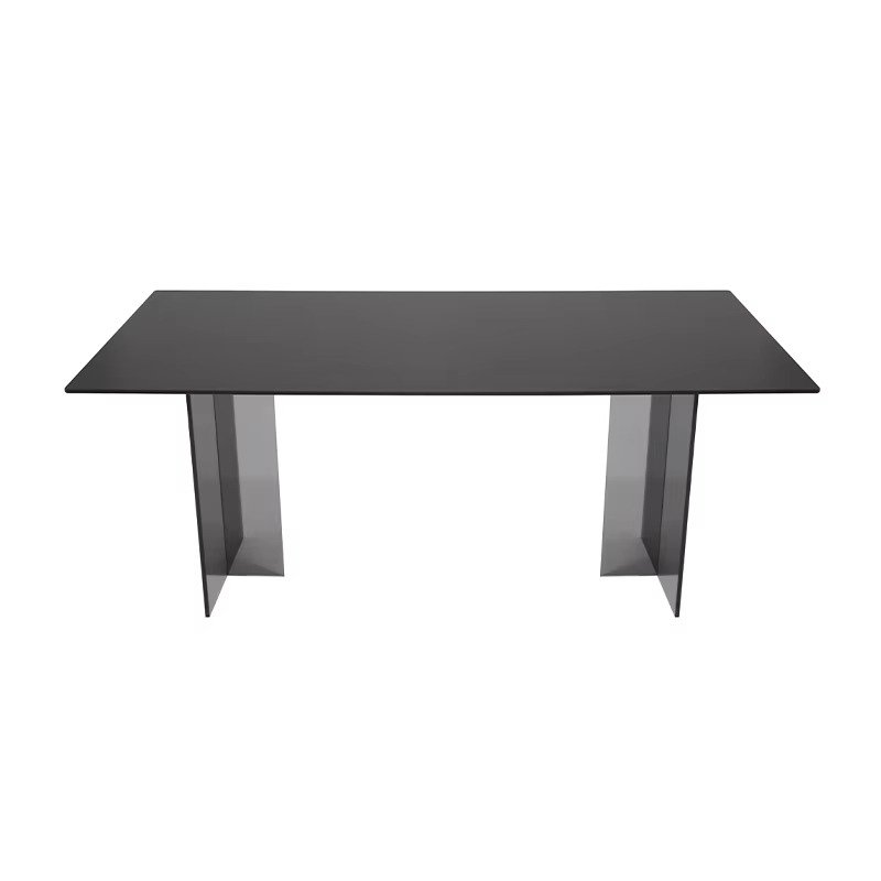 Professional Supply 1800x900x750mm Farmhouse dining table Black Modern Dining Table for Dining room Living room