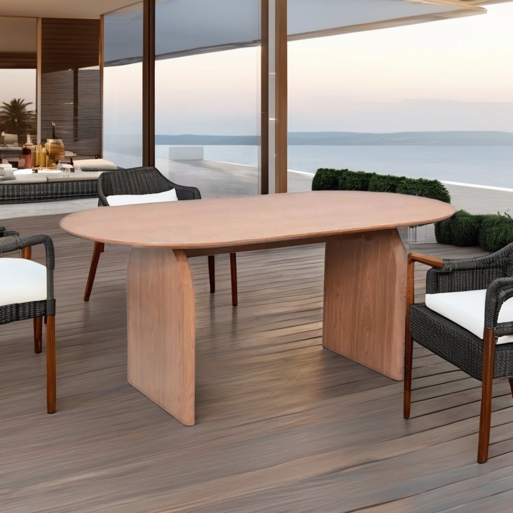 Modern style wooden household furniture multiplayer wooden Round dining Table with 3D paper