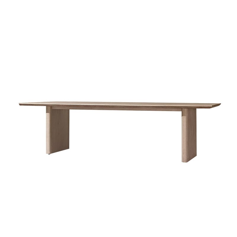 Direct Sales Luxury Garden Terrace Dining Furniture Set Durable Portable Lightweight Solid Wood Outdoor Table And Chair