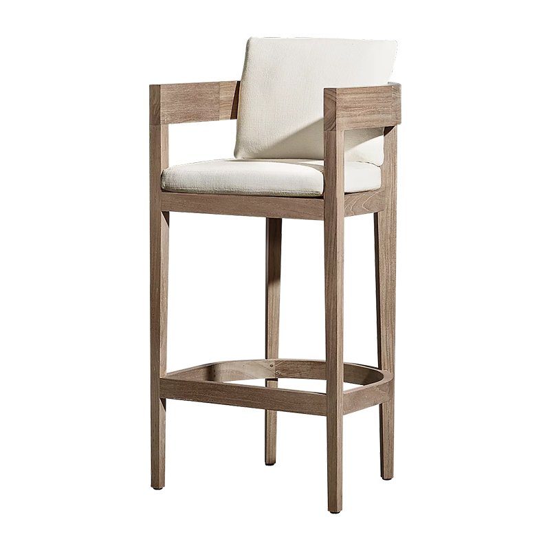 Direct Sales Luxury Garden Terrace Dining Furniture Set Durable Portable Lightweight Solid Wood Outdoor Table And Chair