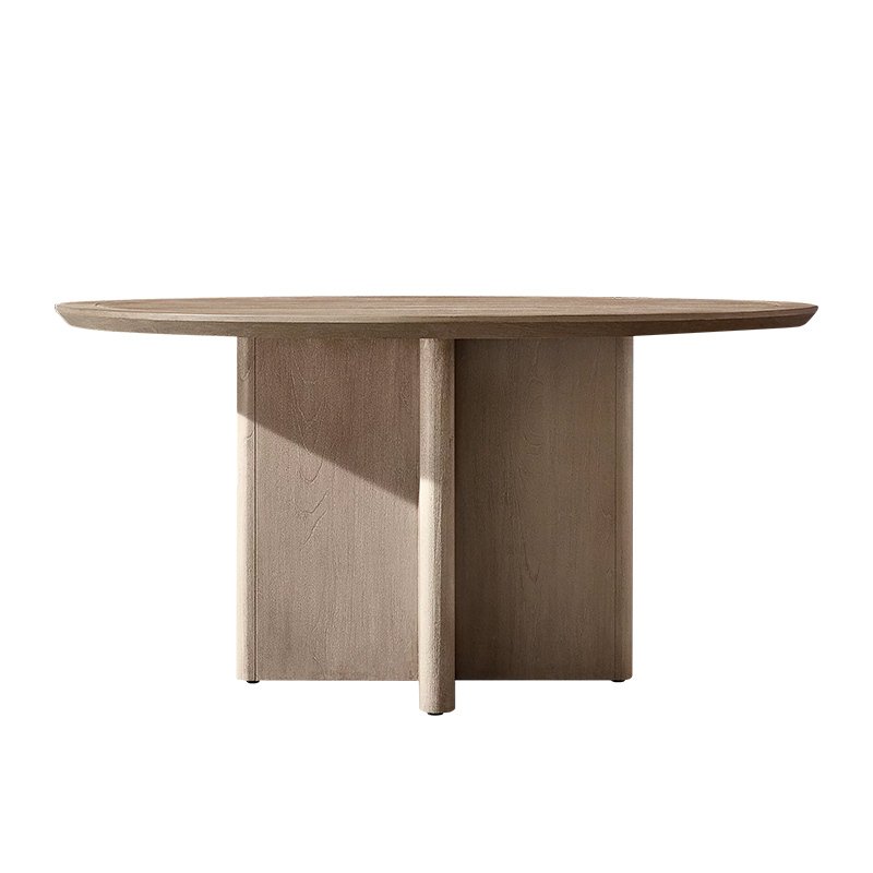 Direct Sales Luxury Garden Terrace Dining Furniture Set Durable Portable Lightweight Solid Wood Outdoor Table And Chair