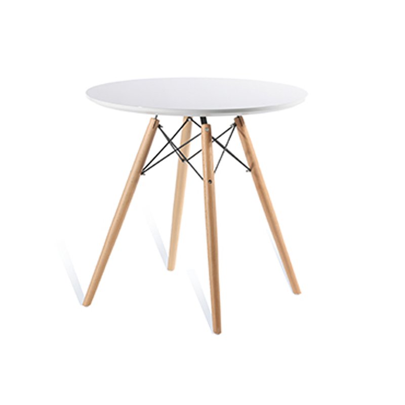 Modern Round Dining Table Luxury Wooden Dining Table with MDF Tops