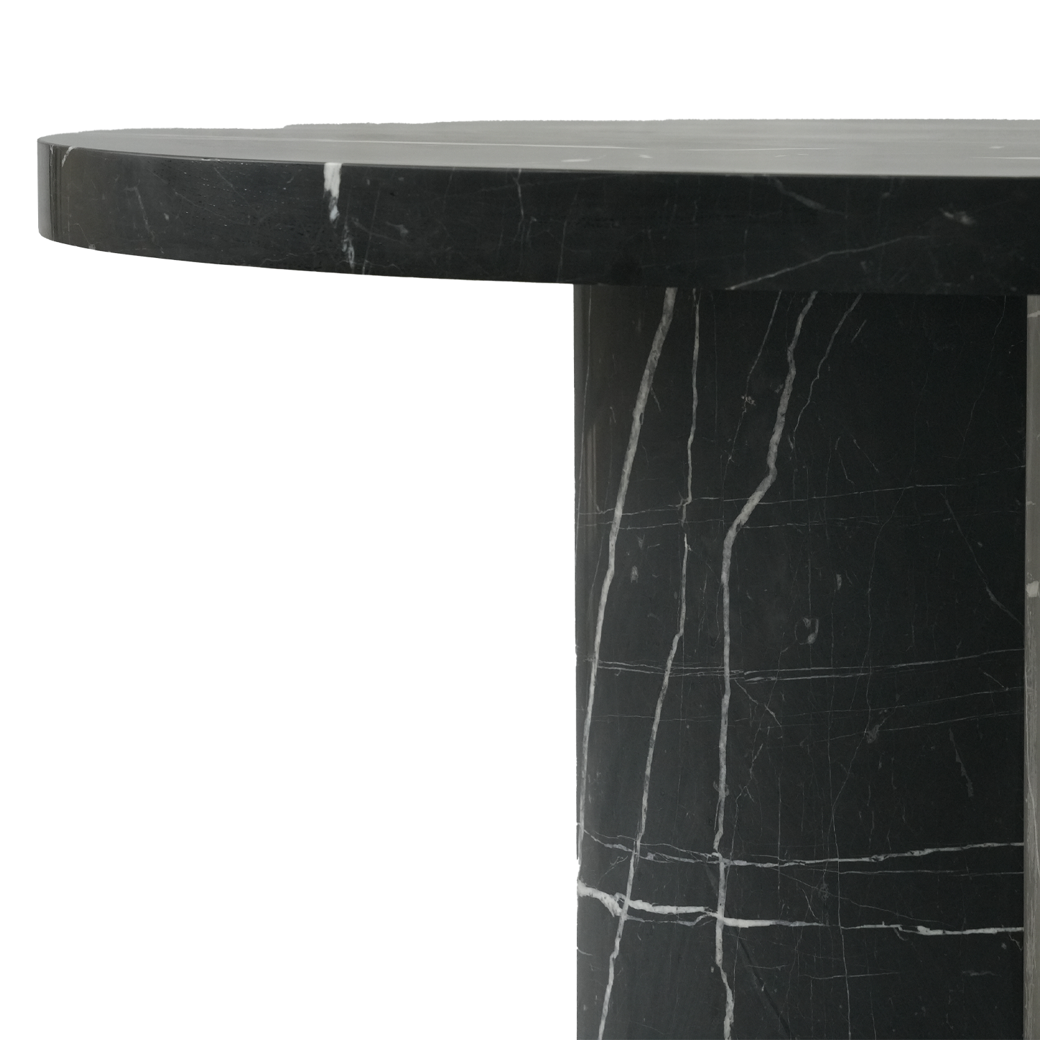 Hot selling new design indoor circular marble dining table