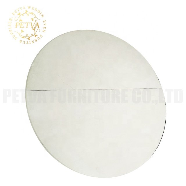 Round banquet tables wholesale folding dining plastic folding table for hotel used