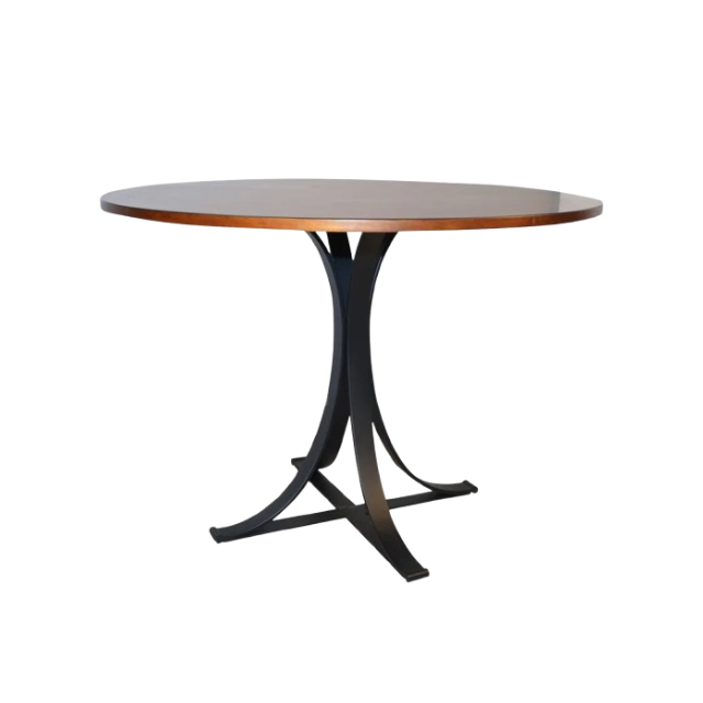 Round Dining Table With Metal Legs Dining Room Furniture Premium Quality Designs At Best Prices From Central Java Indonesia