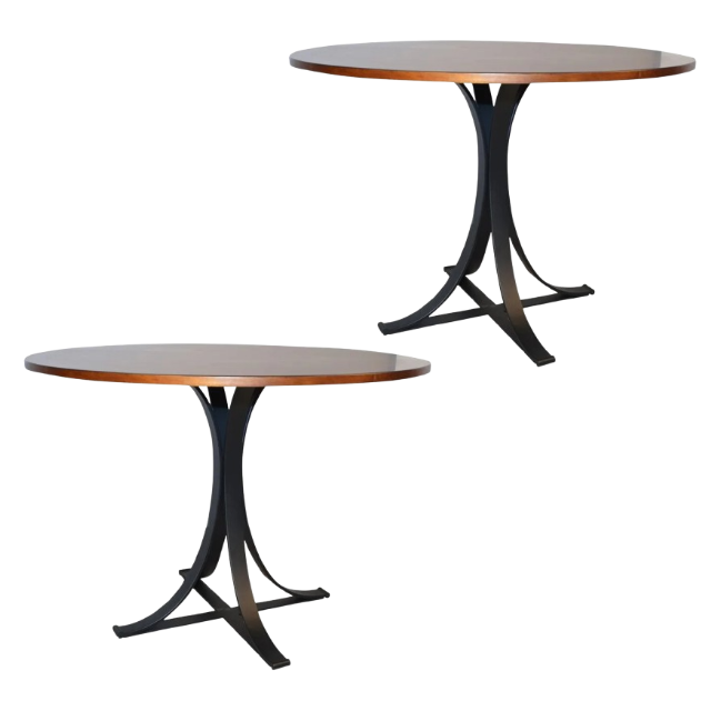 Round Dining Table With Metal Legs Dining Room Furniture Premium Quality Designs At Best Prices From Central Java Indonesia