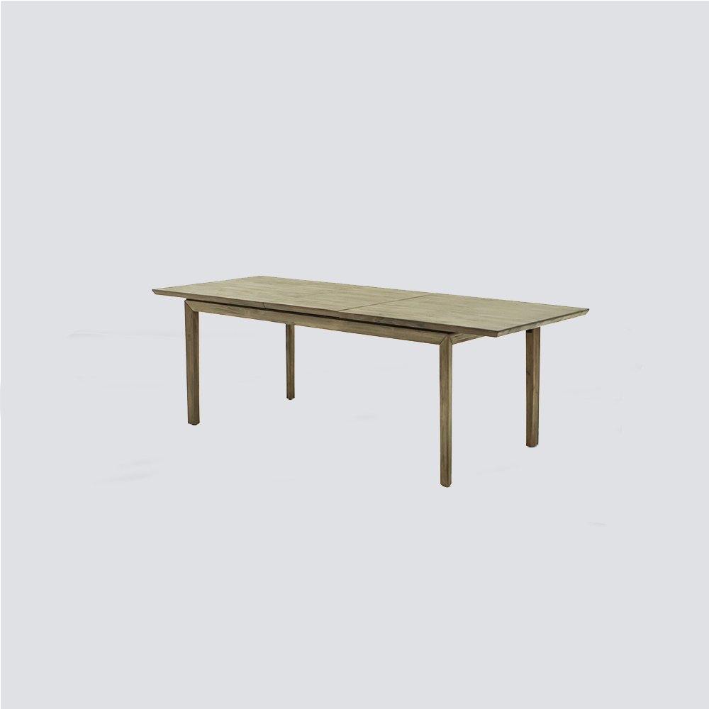 NS FURNITURE Modern Solid Wood Dinning Room Table Adjustable Dinning Table Set for 6 8 for Hotel Restaurant Dinning Area Cafe