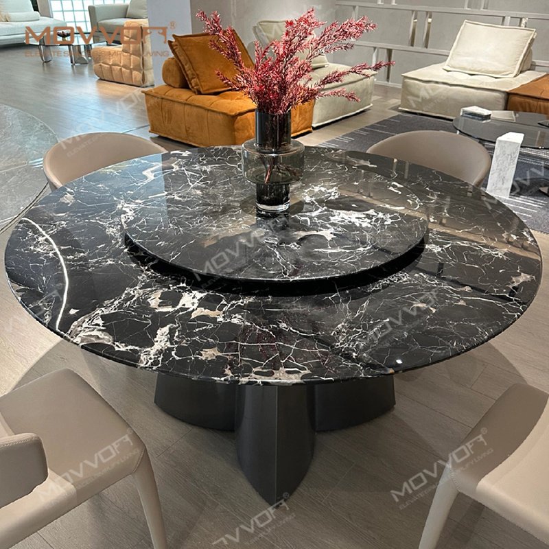Luxury Rectangular Dining Table Durable Stainless Steel Glass Furniture for Home Living Room Hotel Minimalist Apartment