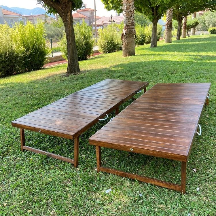 Hotel Furniture Long Wood Top Party Dinner Dining Folding Outdoor Event Wedding Wooden Banquet Table