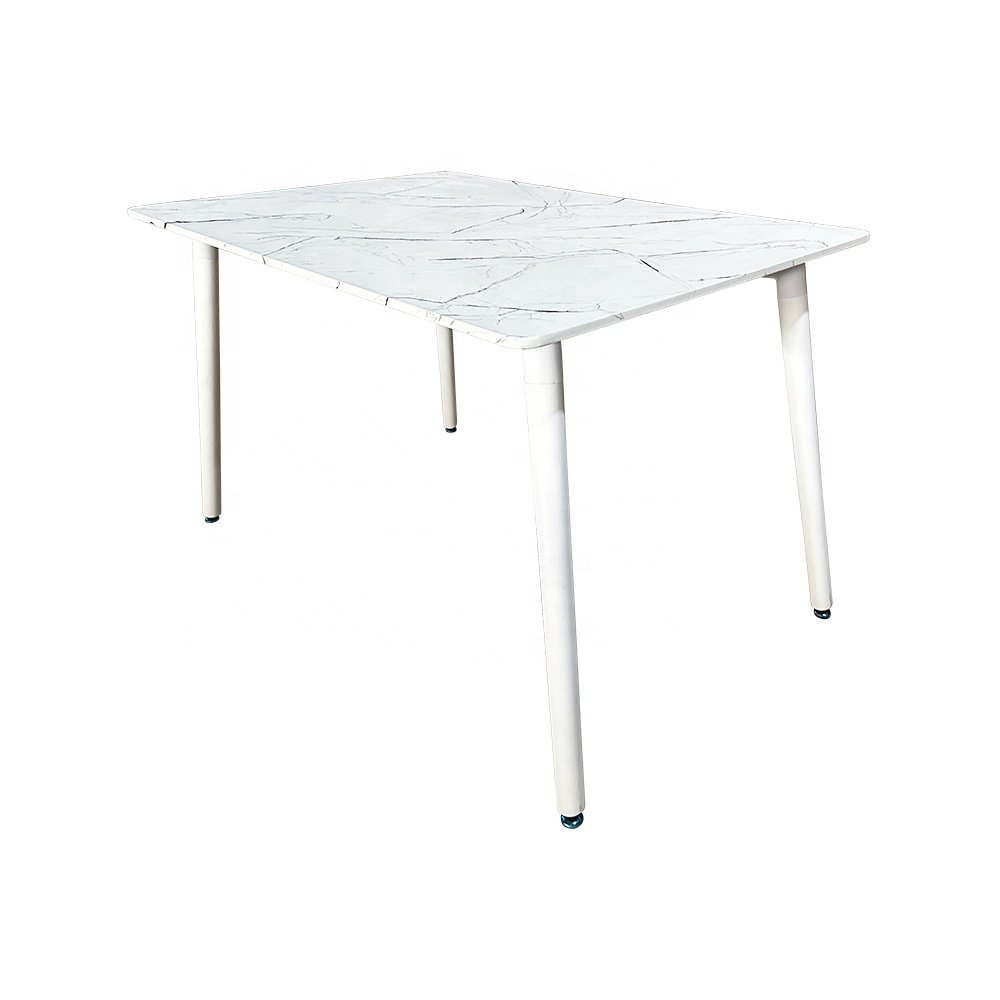 Wholesale Dinner Room Furniture Modern Restaurant Kitchen Rectangle Marble dining table