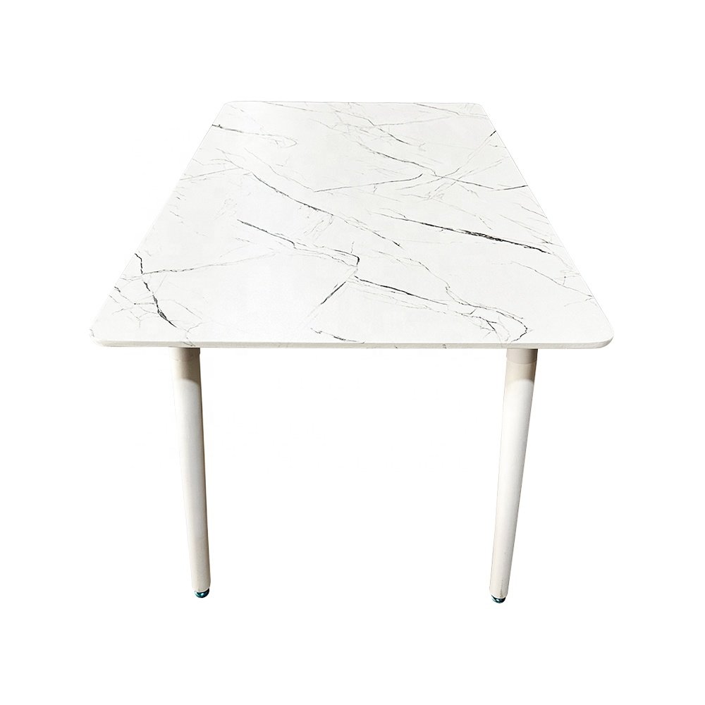 Wholesale Dinner Room Furniture Modern Restaurant Kitchen Rectangle Marble dining table