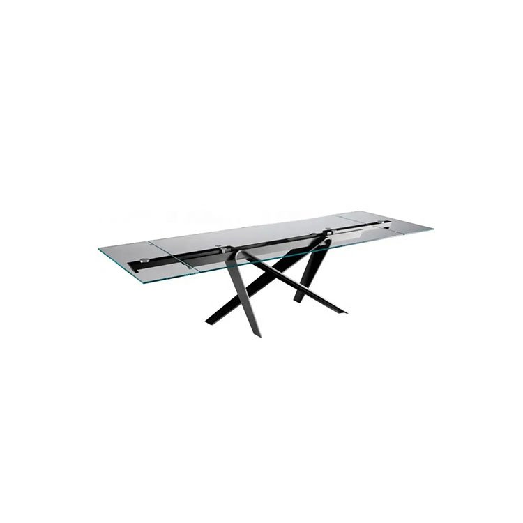 6 seater white ceramic extendable dining room table and chairs