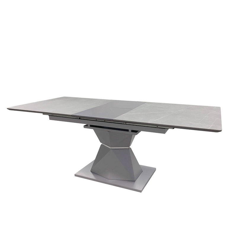 Hot Sale Modern Furniture Wholesale New Design Luxury Marble Tops extendable Dinning Table Set