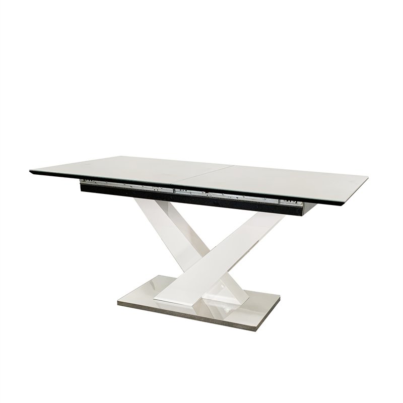 Hot Sale Modern Furniture Wholesale New Design Luxury Marble Tops extendable Dinning Table Set