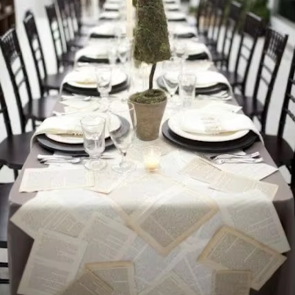 Best price North European and American style Hotel Wedding Banquet Decoration Circular Solid Color Patterned Table Cover