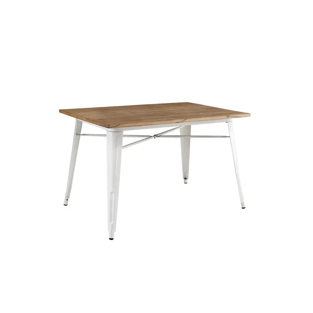 Foshan Furniture Dining Table Set 8 Seater Wood With Leather Chairs