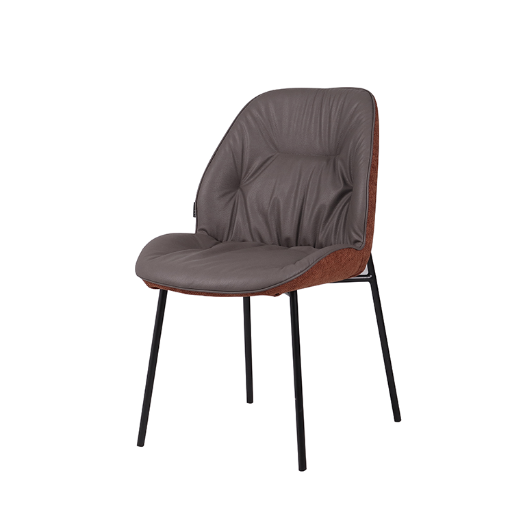 Modern Simple Design Ceramic Dining Set Table Two Folding Chairs Metal Adjustable for Home Kitchen Living Room Hotel Bar Use