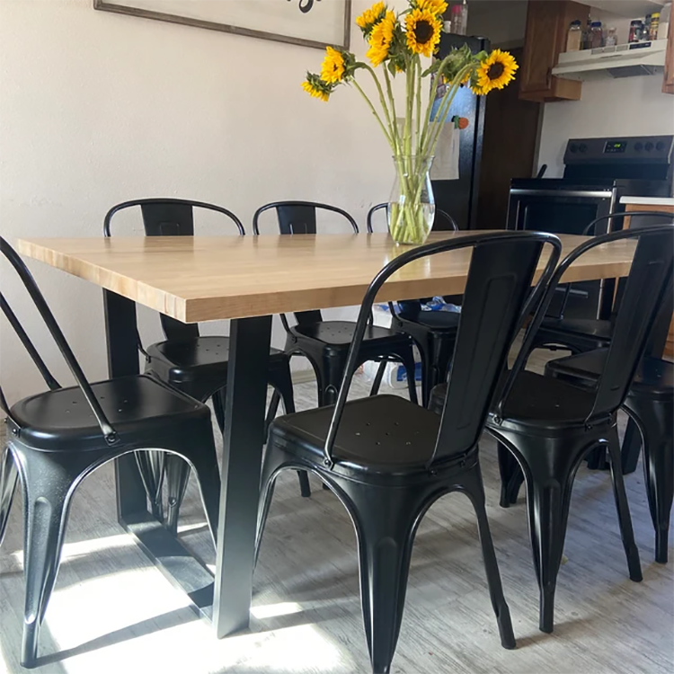 Minimalist Modern Wood Design Cheap Kitchen Furniture Large Home Decor Dine Room Nordic Luxury Wooden Mdf Dining Tables