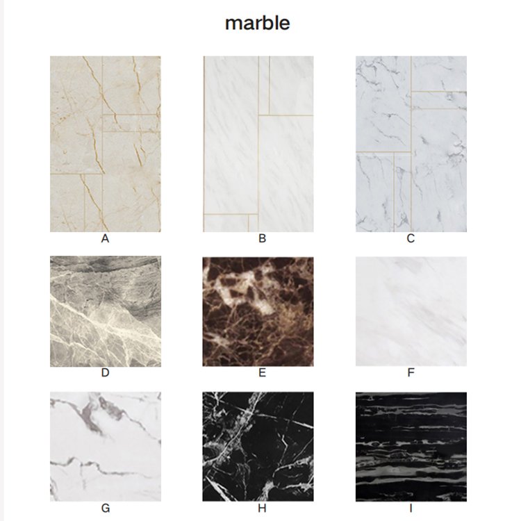 Hot-sale dining room furniture Marble table top Stainless steel table marble dining table set and chair combination