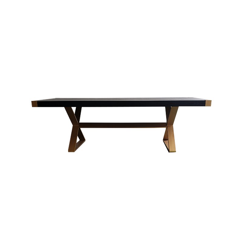 Chinese Manufacture Simple Design Durable Space Saving Nature Wooden Event Table Dining