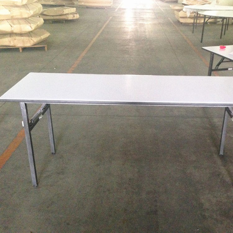 Low Price High Quality Simple Design Outdoor White Rectangle Hotel Table