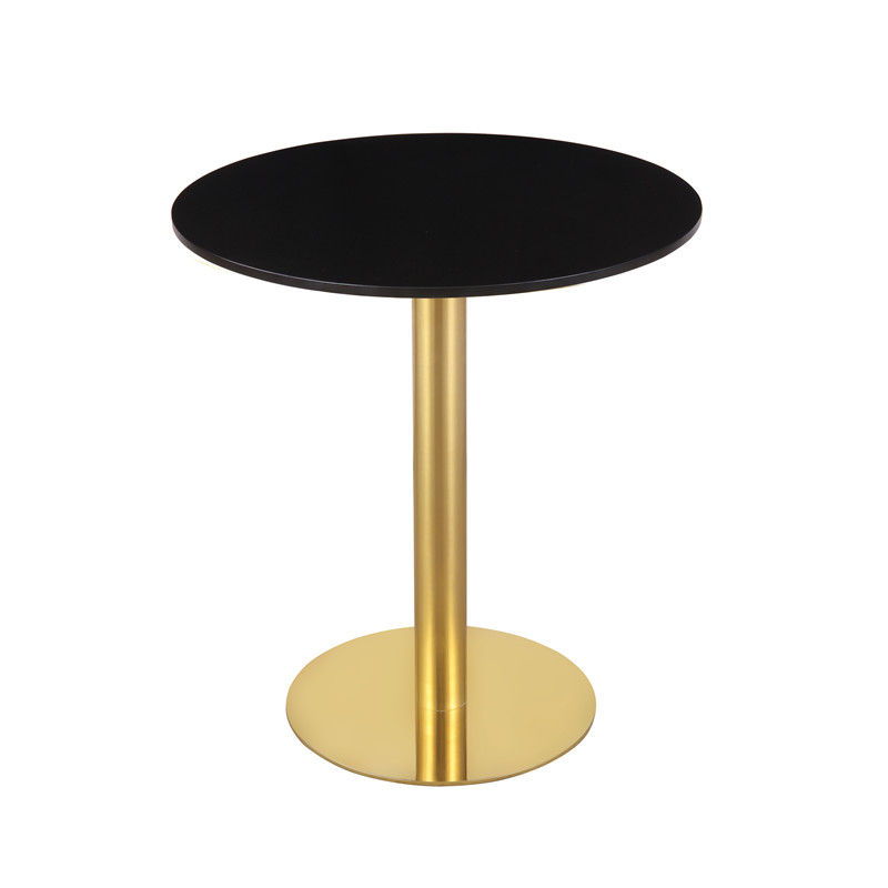 popular marble top dining table restaurant small gold luxury cafe shop restaurant dining table