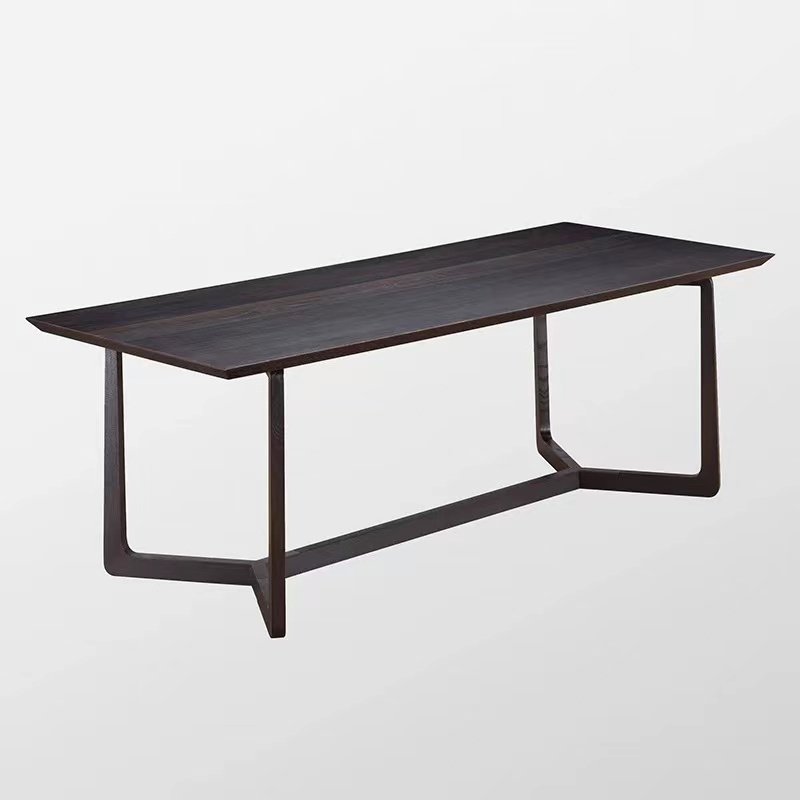 MDF panel special design wood leg square dining table and chair dining table 6 chairs dining room table and chair