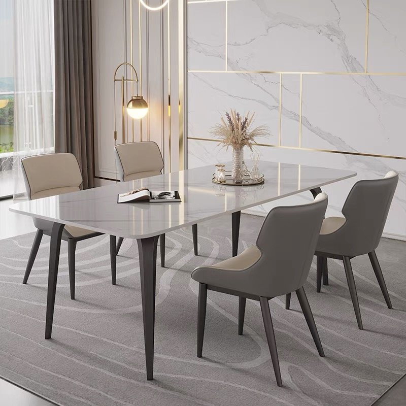 Professional Modern Premium Dining Table Elegant Home Furniture with Exclusive New Design Fashion-Forward Hotel Hall Kitchen Use