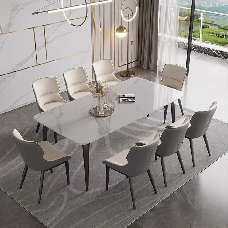 Professional Modern Premium Dining Table Elegant Home Furniture with Exclusive New Design Fashion-Forward Hotel Hall Kitchen Use