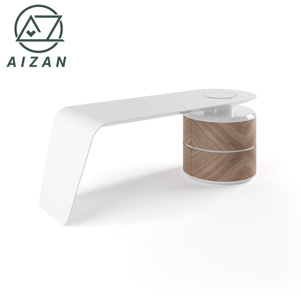 high quality manager office desk modern white boss office table