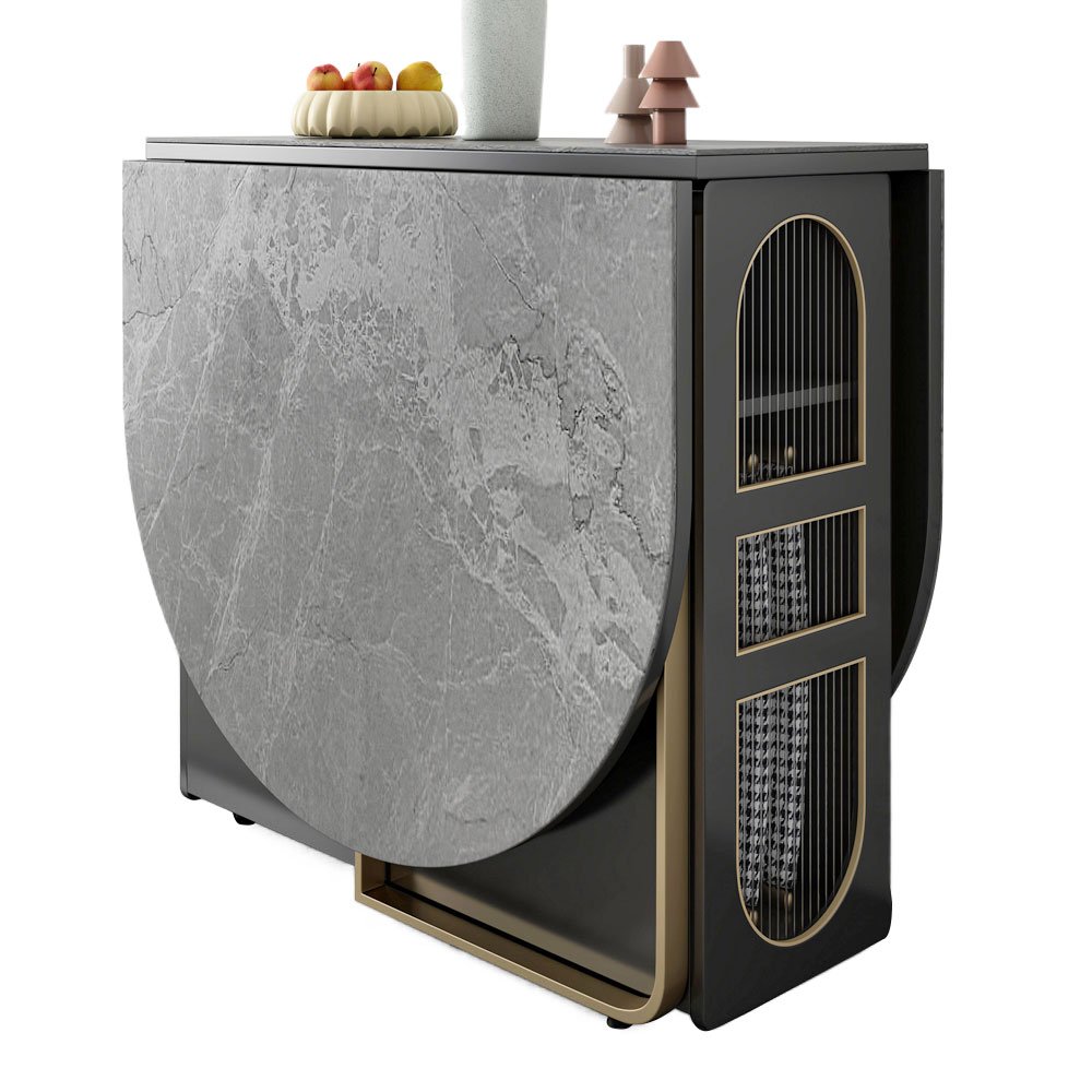 Accept Customized Size Home Dining Room Furniture Restaurant Counter Design Removable Retractable Folding Dining Chairs Tables