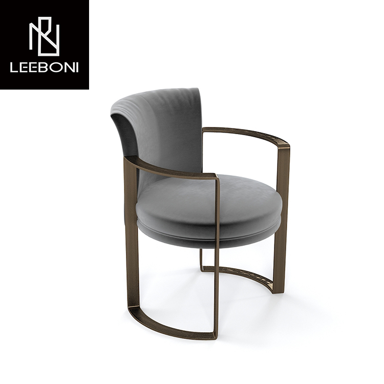 Popular design luxury modern new household marble rectangular dining table furniture 6 seaters