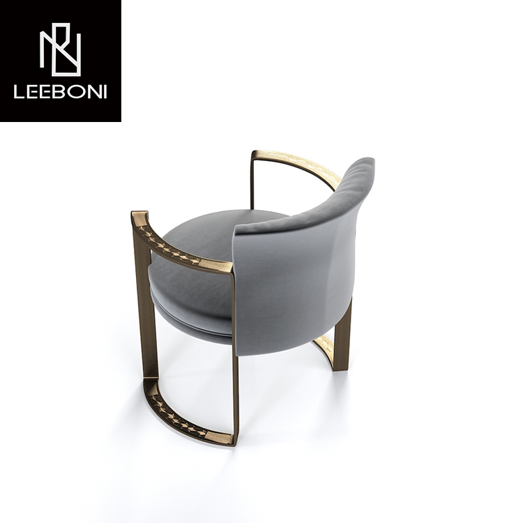 Popular design luxury modern new household marble rectangular dining table furniture 6 seaters