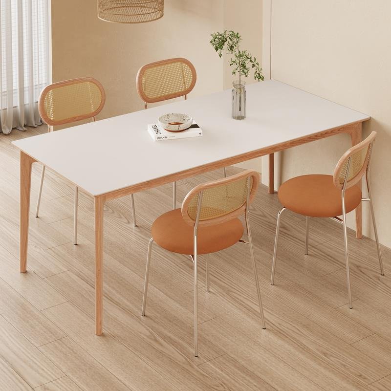 Modern Dinning Tables Multi-functional Dining Outdoor Tables Wood Dining Table Walnut Wood Slab